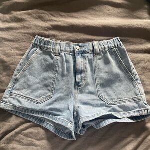 PacSun Blue Denim high waisted Shorts
